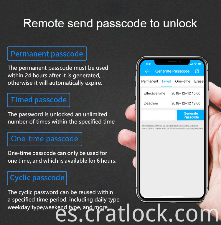 Fingerprint Apartment Lock Details